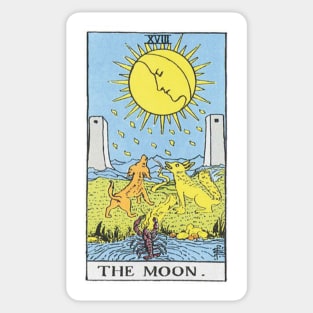 The Moon Tarot Sticker